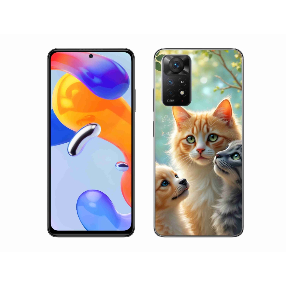 Gél borítás mmCase a Xiaomi Redmi Note 11 Pro 4G/5G - állati barátság 2
