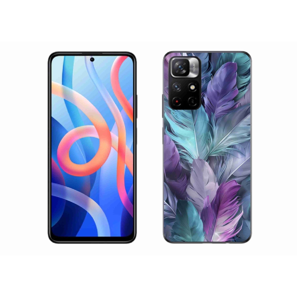 Gél borítás mmCase a Xiaomi Redmi Note 11S 5G-hez - színes toll 2