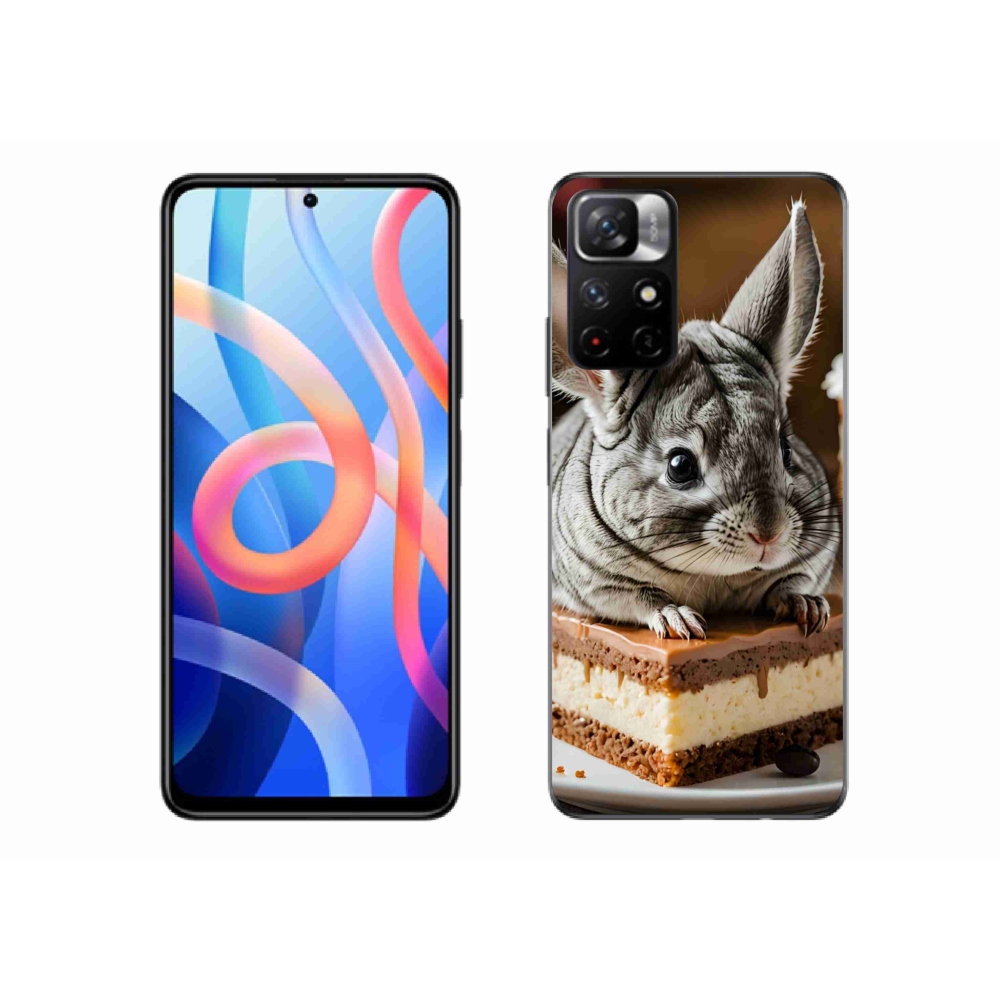 Gél borítás mmCase a Xiaomi Redmi Note 11S 5G-hez - csincsilla