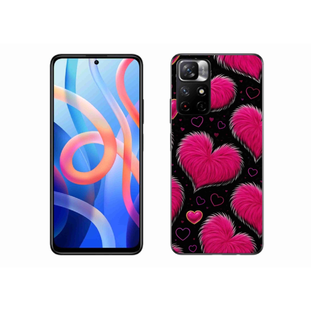 Gél borító mmCase a Xiaomi Redmi Note 11S 5G-hez - puha szív