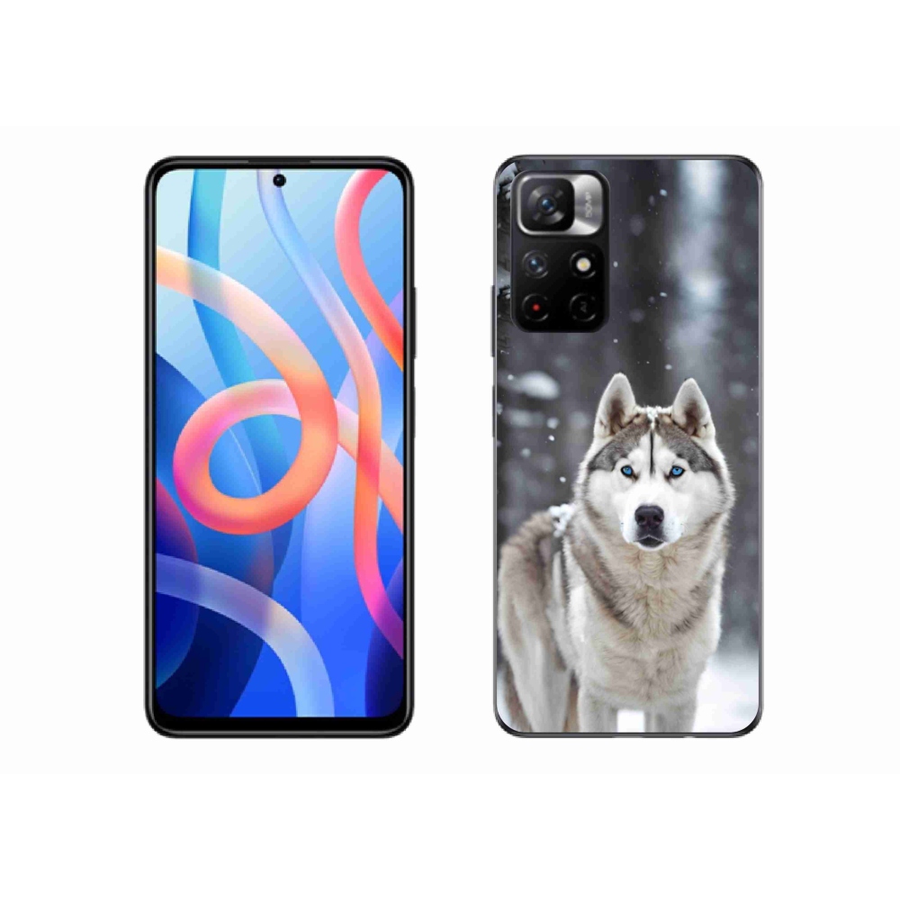 Gél borítás mmCase a Xiaomi Redmi Note 11S 5G-hez - husky 2