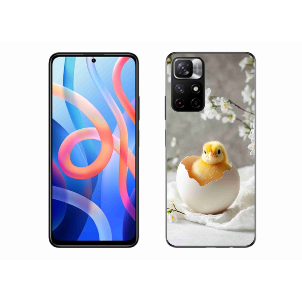 Gél borítás mmCase a Xiaomi Redmi Note 11S 5G - csirke számára