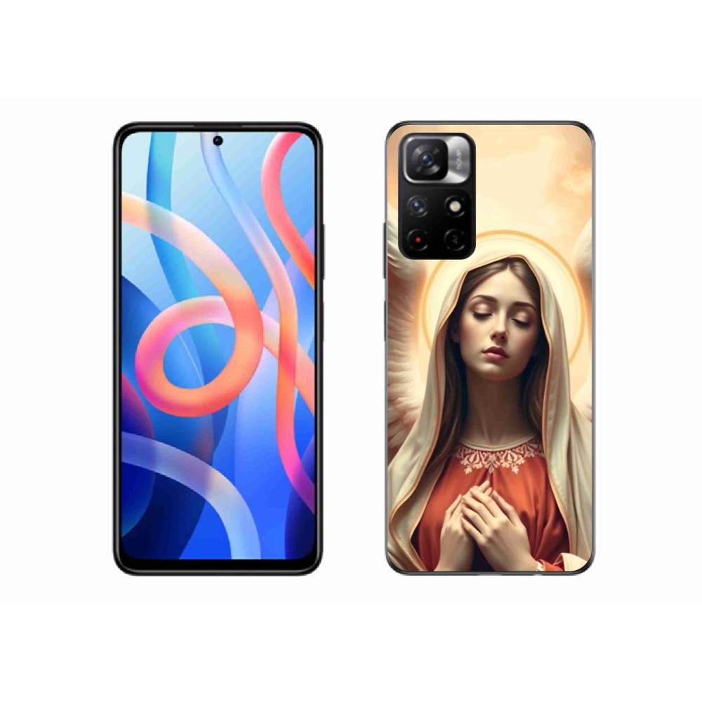 Gél borító mmCase a Xiaomi Redmi Note 11S 5G számára - vallási téma