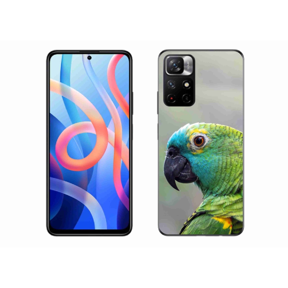 Gél borítás mmCase a Xiaomi Redmi Note 11S 5G számára - papagáj amazon