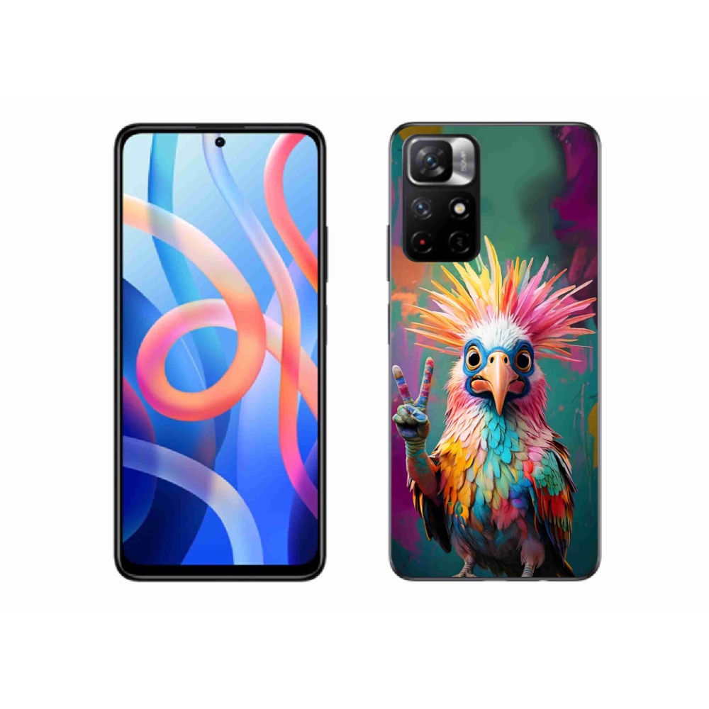Gél borítás mmCase a Xiaomi Redmi Note 11S 5G/Poco M4 Pro 5G - színes lázadóhoz