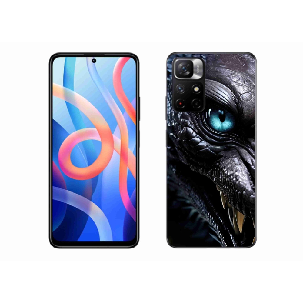 Gél borítás mmCase a Xiaomi Redmi Note 11S 5G/Poco M4 Pro 5G számára - sárkány nézet