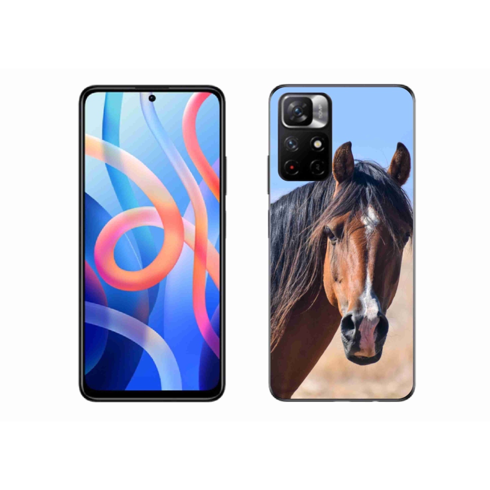 Gél borítás mmCase a Xiaomi Redmi Note 11S 5G/Poco M4 Pro 5G - nyugodt lóhoz