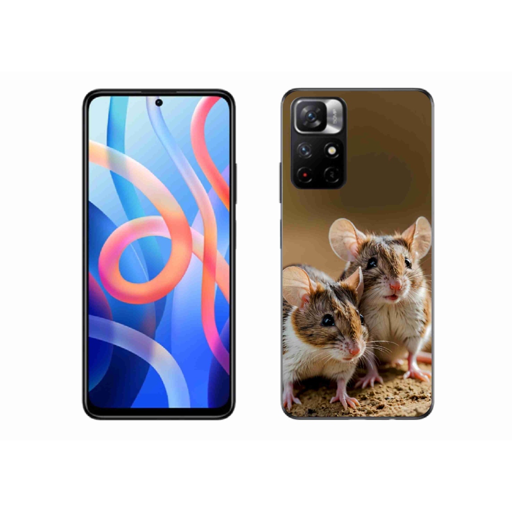 Gél borítás mmCase a Xiaomi Redmi Note 11S 5G/Poco M4 Pro 5G - egér duóhoz