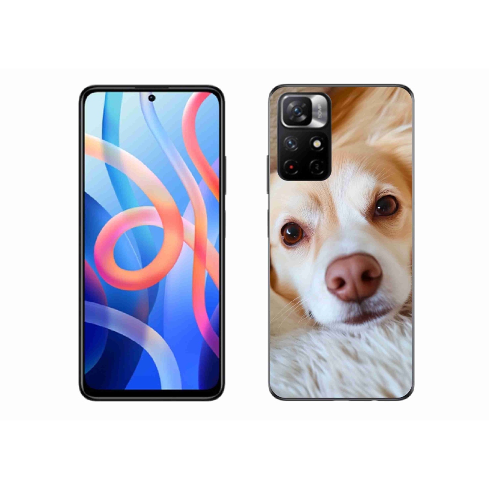 Gél borítás mmCase a Xiaomi Redmi Note 11S 5G/Poco M4 Pro 5G - Aranyos csivava számára