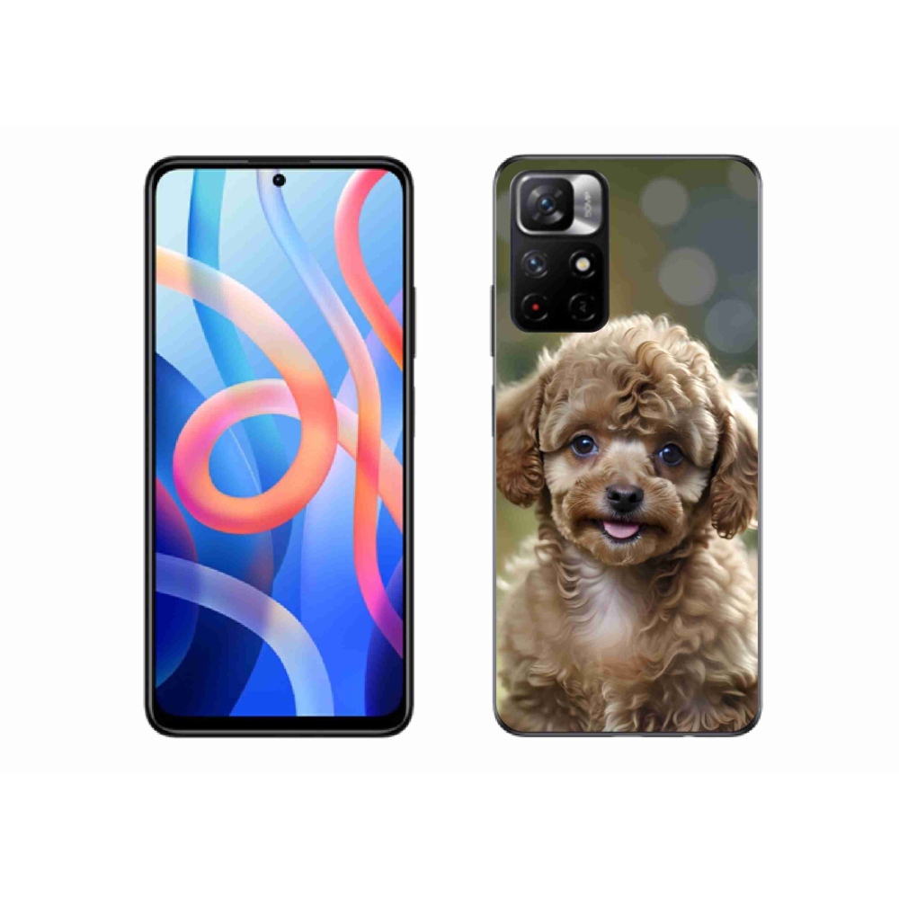Gél borítás mmCase a Xiaomi Redmi Note 11S 5G/Poco M4 Pro 5G - aranyos uszkárhoz