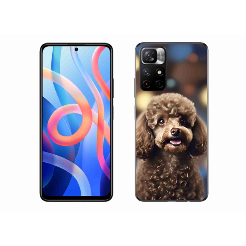 Gél borítás mmCase a Xiaomi Redmi Note 11S 5G/Poco M4 Pro 5G - aranyos uszkárhoz