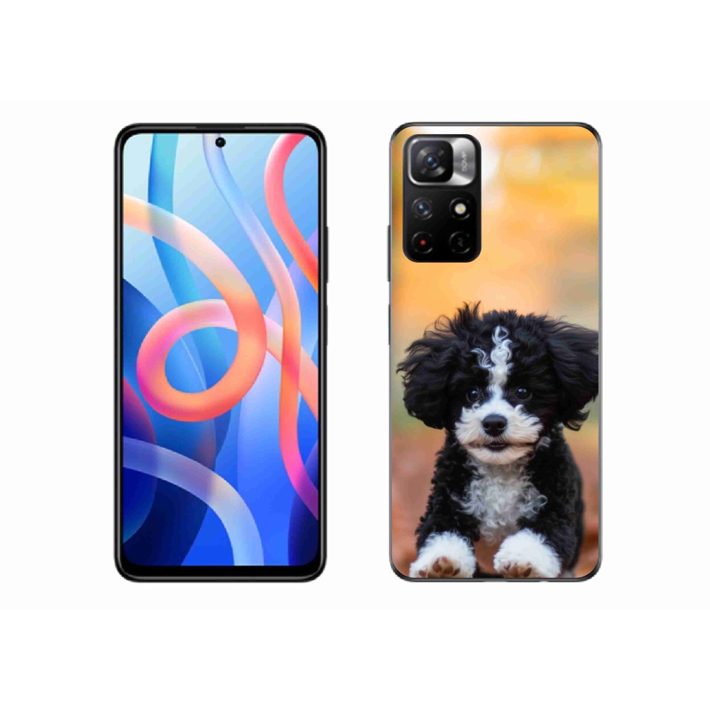 Gél borítás mmCase a Xiaomi Redmi Note 11S 5G számára - aranyos kiskutya 2