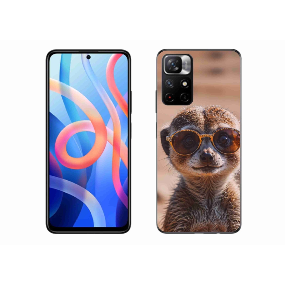 Gél borítás mmCase a Xiaomi Redmi Note 11S 5G számára - stílusos surikata