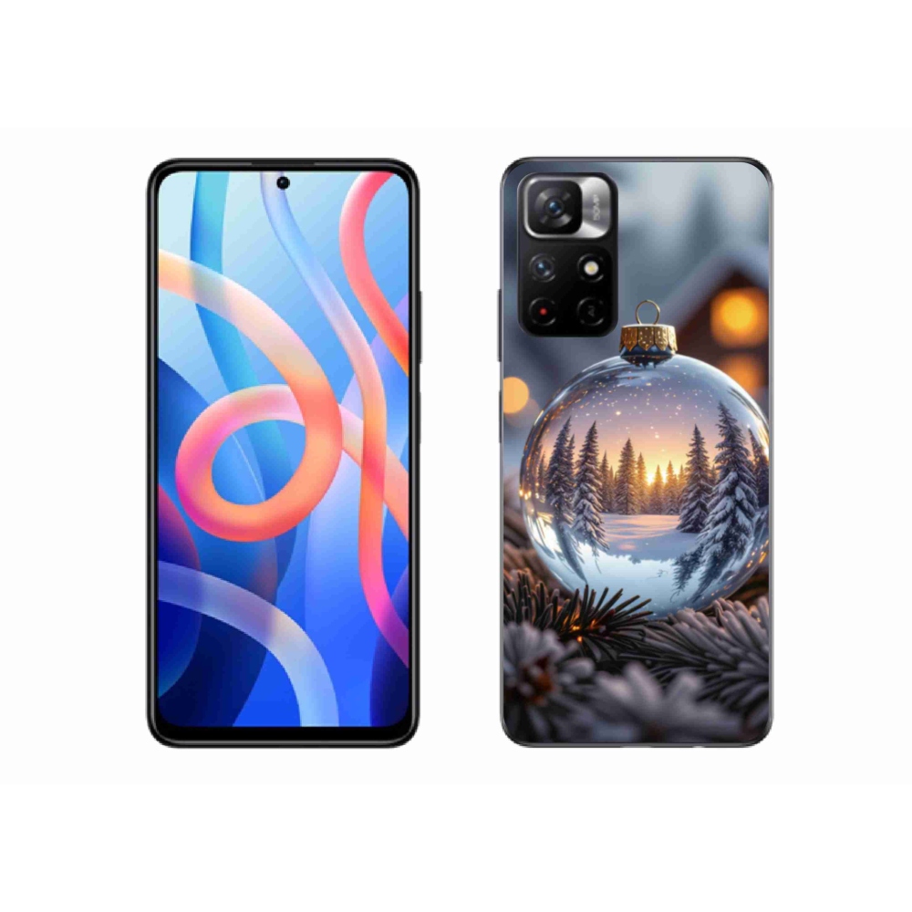 Gél borítás mmCase a Xiaomi Redmi Note 11S 5G számára - karácsonyi dekoráció