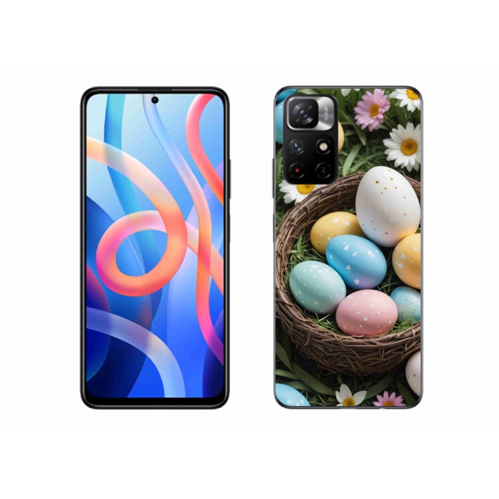 Gél borító mmCase a Xiaomi Redmi Note 11S 5G számára - Húsvéti tojások 2