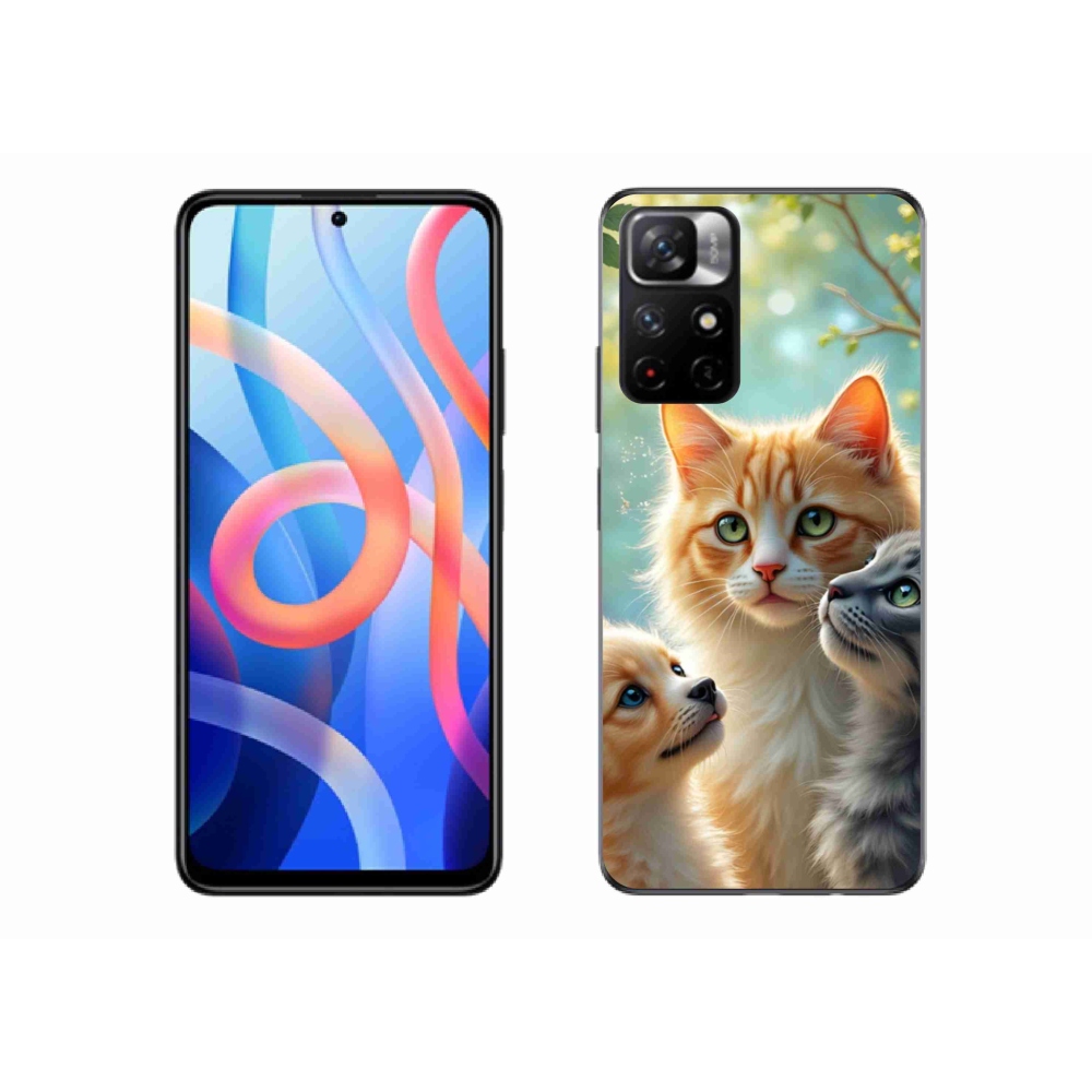 Gél borító mmCase a Xiaomi Redmi Note 11S 5G - állati barátság 2