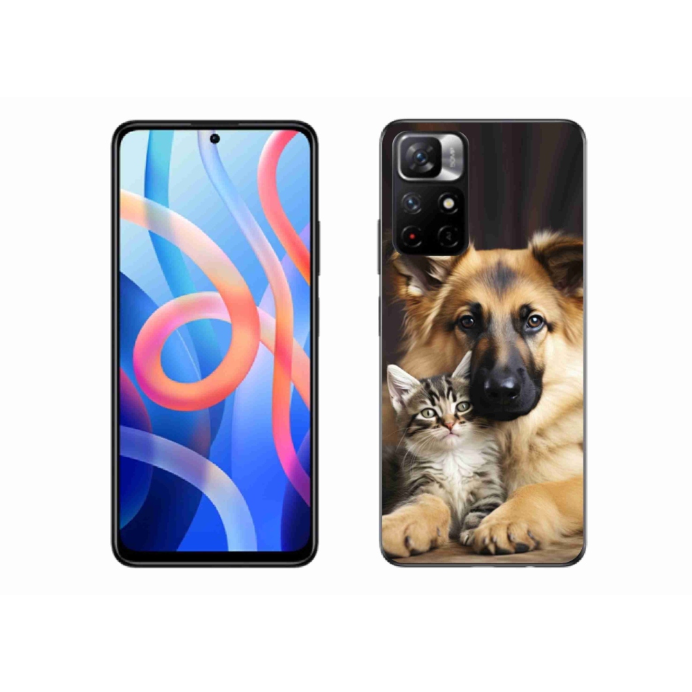 Gél borító mmCase a Xiaomi Redmi Note 11S 5G számára - állatbarátság