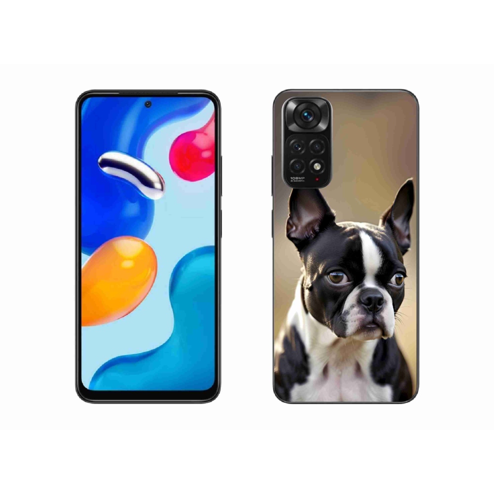 Gél borítás mmCase a Xiaomi Redmi Note 11S-hez - Boston Terrier