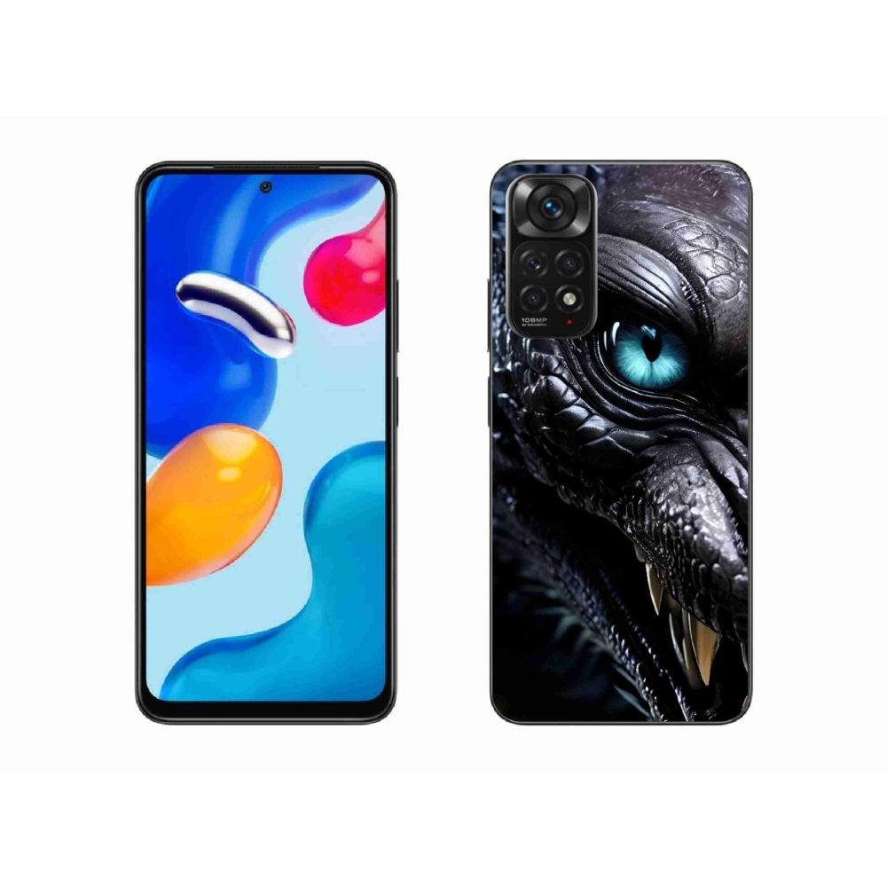 Gél borítás mmCase a Xiaomi Redmi Note 11S-hez - sárkány nézet