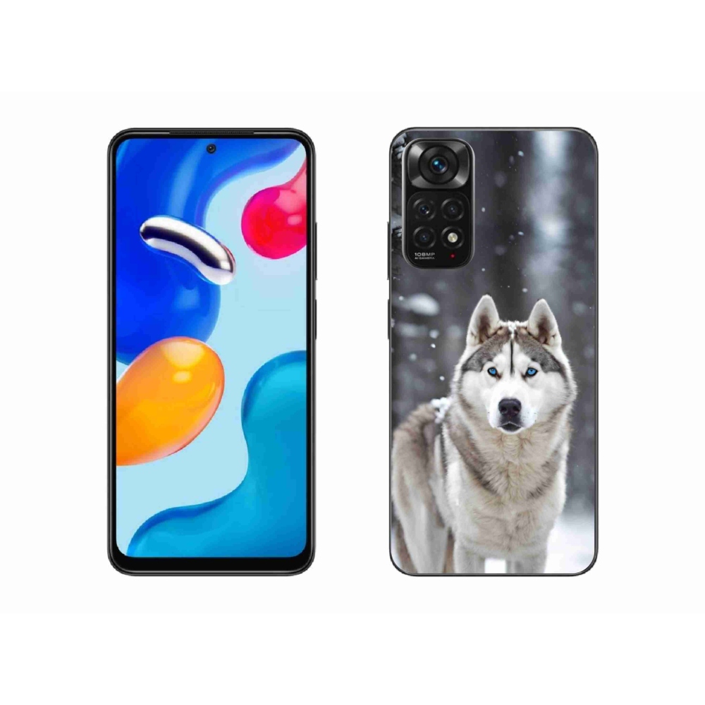 Gél borítás mmCase a Xiaomi Redmi Note 11S-hez - husky 2