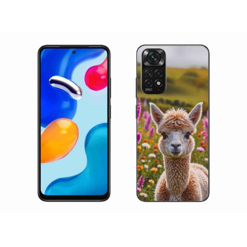Gél borítás mmCase a Xiaomi Redmi Note 11S-hez - láma a réten