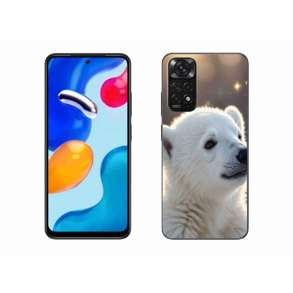 Gél borítás mmCase a Xiaomi Redmi Note 11S-hez - jegesmedve