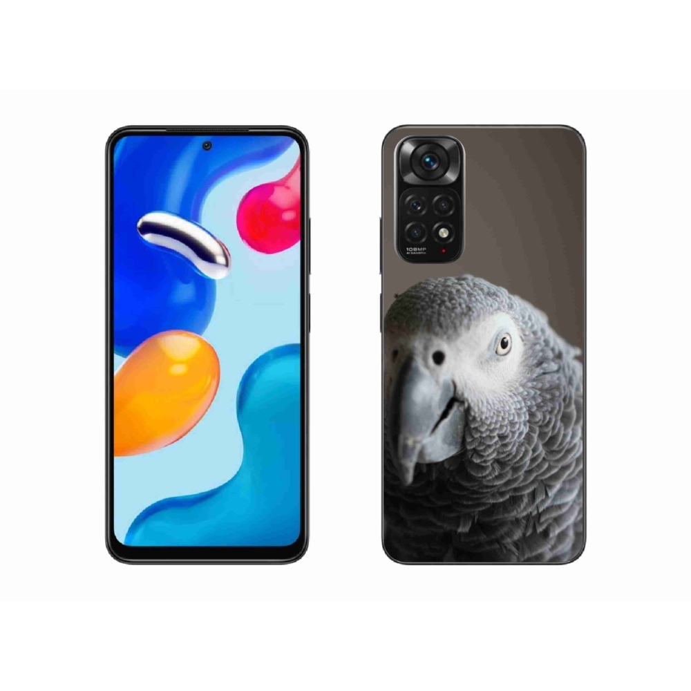 Gél borítás mmCase a Xiaomi Redmi Note 11S-hez - papagáj jacko 2