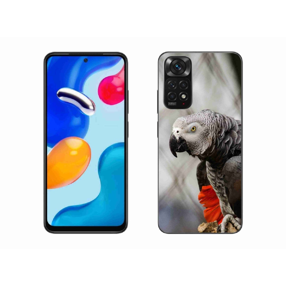 Gél borítás mmCase a Xiaomi Redmi Note 11S-hez - papagáj jacko 3