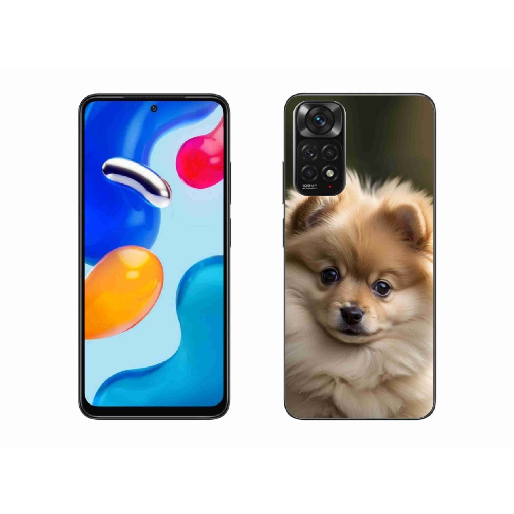 Gél borítás mmCase a Xiaomi Redmi Note 11S-hez - aranyos pomerániai 2