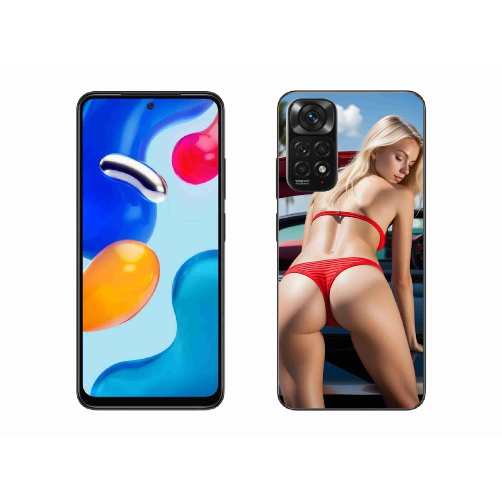 Gél borító mmCase a Xiaomi Redmi Note 11S-hez - szexi nő 2