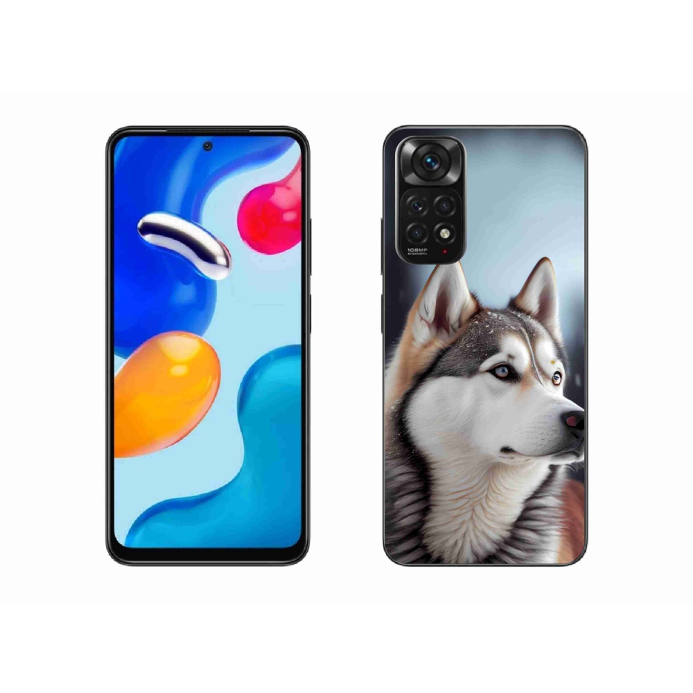 Gél borítás mmCase a Xiaomi Redmi Note 11S-hez - Szibériai Husky