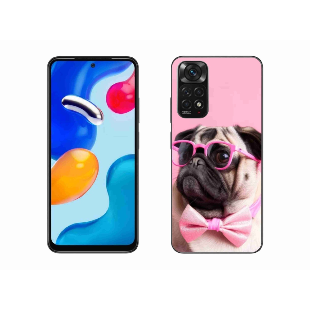 Gél borító mmCase a Xiaomi Redmi Note 11S-hez - stílusos mopsz