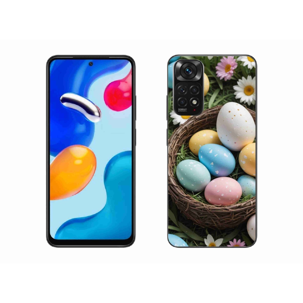 Gél borítás mmCase a Xiaomi Redmi Note 11S-hez - Húsvéti tojások 2
