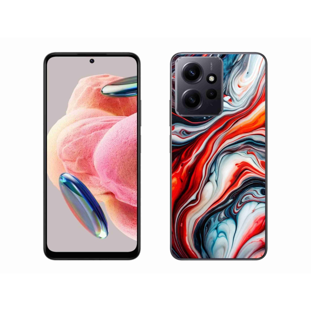 Gél borítás mmCase a Xiaomi Redmi Note 12 4G-hez - absztrakt motívum 63