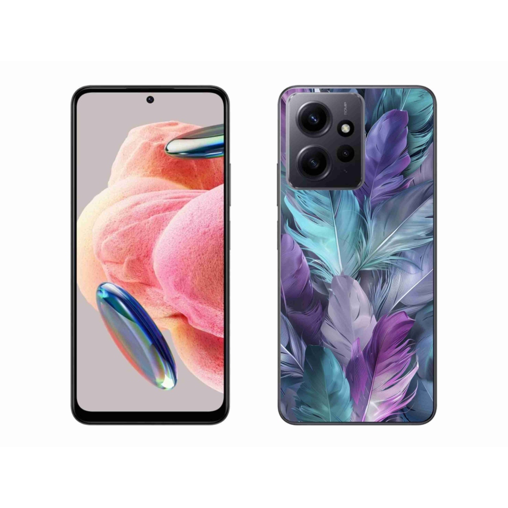 Gél borítás mmCase a Xiaomi Redmi Note 12 4G-hez - színes toll 2