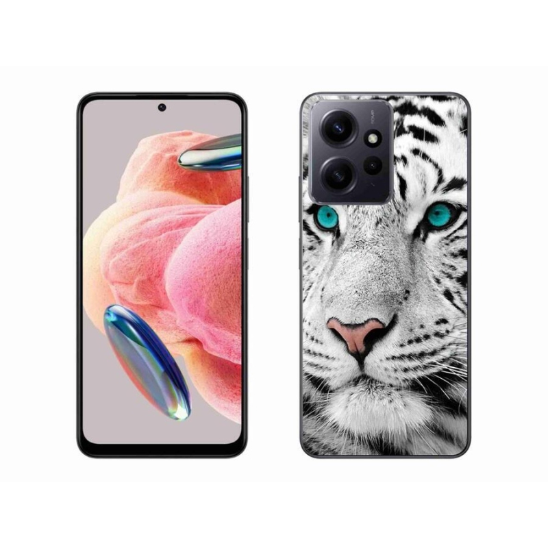 Gél borítás mmCase a Xiaomi Redmi Note 12 4G-hez - fehér tigris