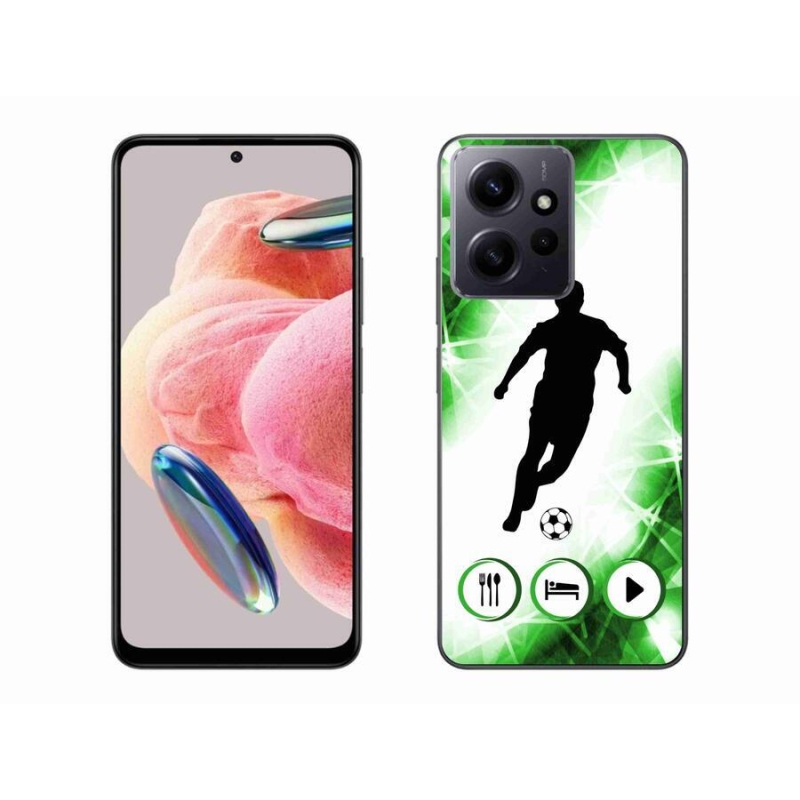 Gél borítás mmCase a Xiaomi Redmi Note 12 4G-hez - focista