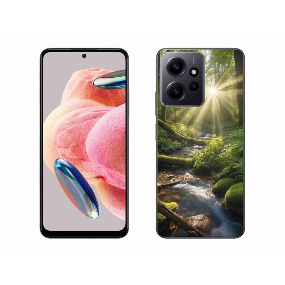 Gél borító mmCase a Xiaomi Redmi Note 12 4G-hez - az erdő mélysége
