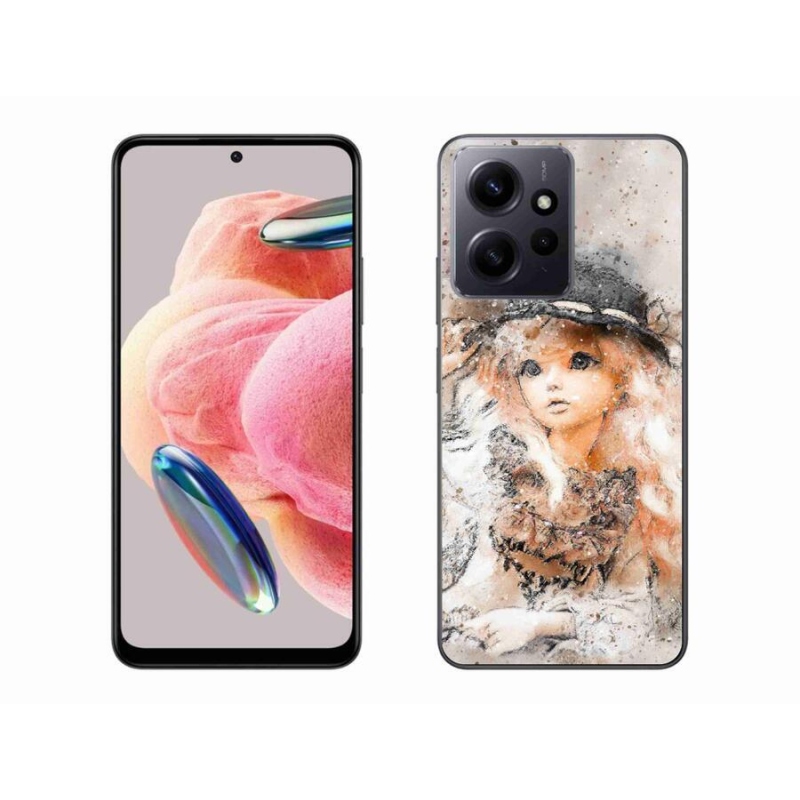 Gél borítás mmCase a Xiaomi Redmi Note 12 4G-hez - lány kalapban