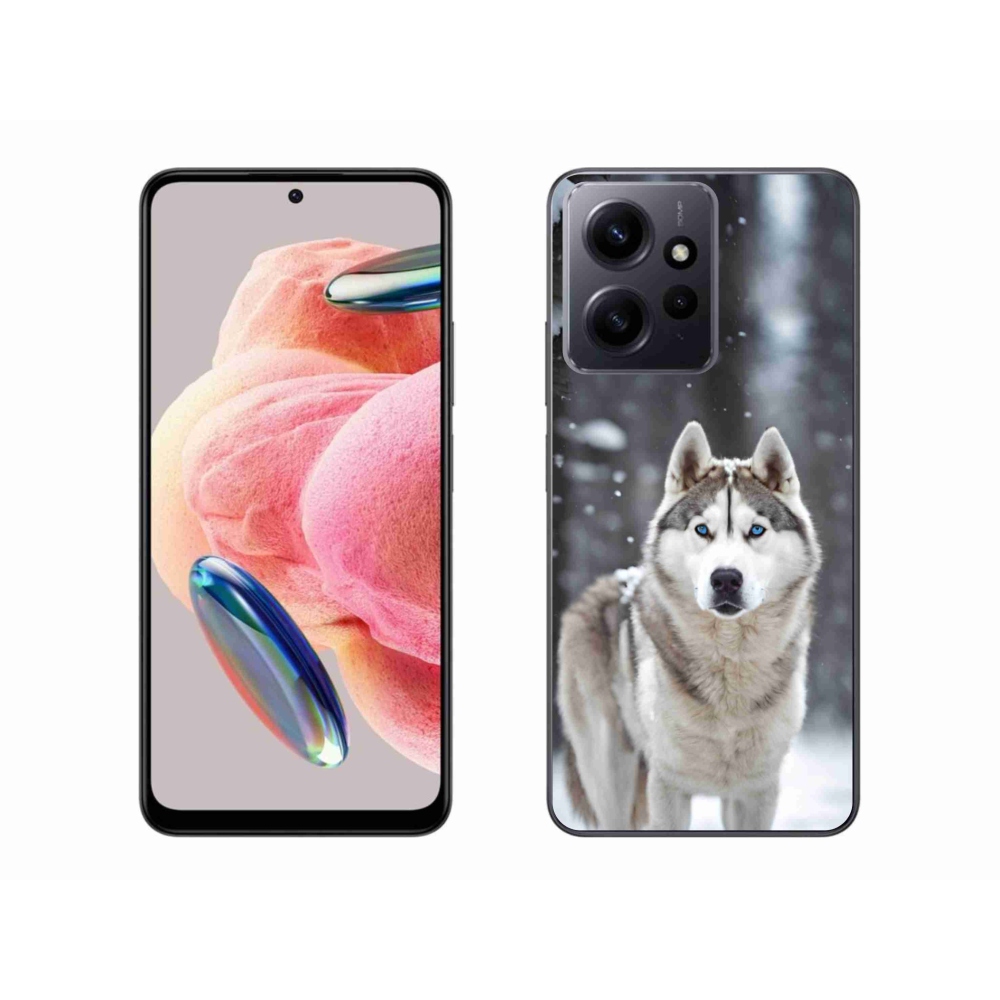 Gél borítás mmCase a Xiaomi Redmi Note 12 4G-hez - husky 2