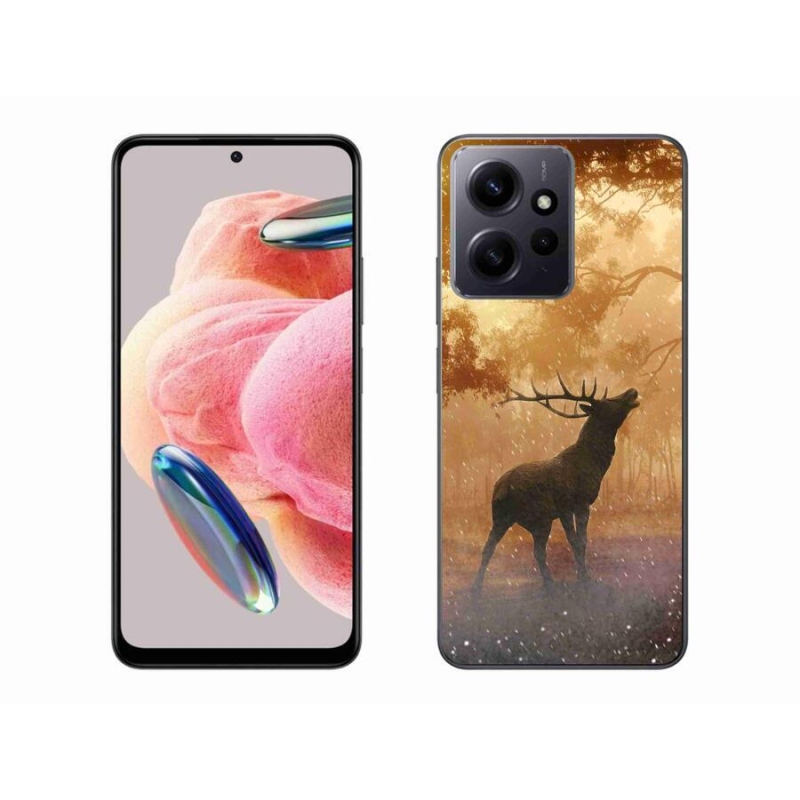 Gél borítás mmCase a Xiaomi Redmi Note 12 4G-hez - szarvas a vadászaton