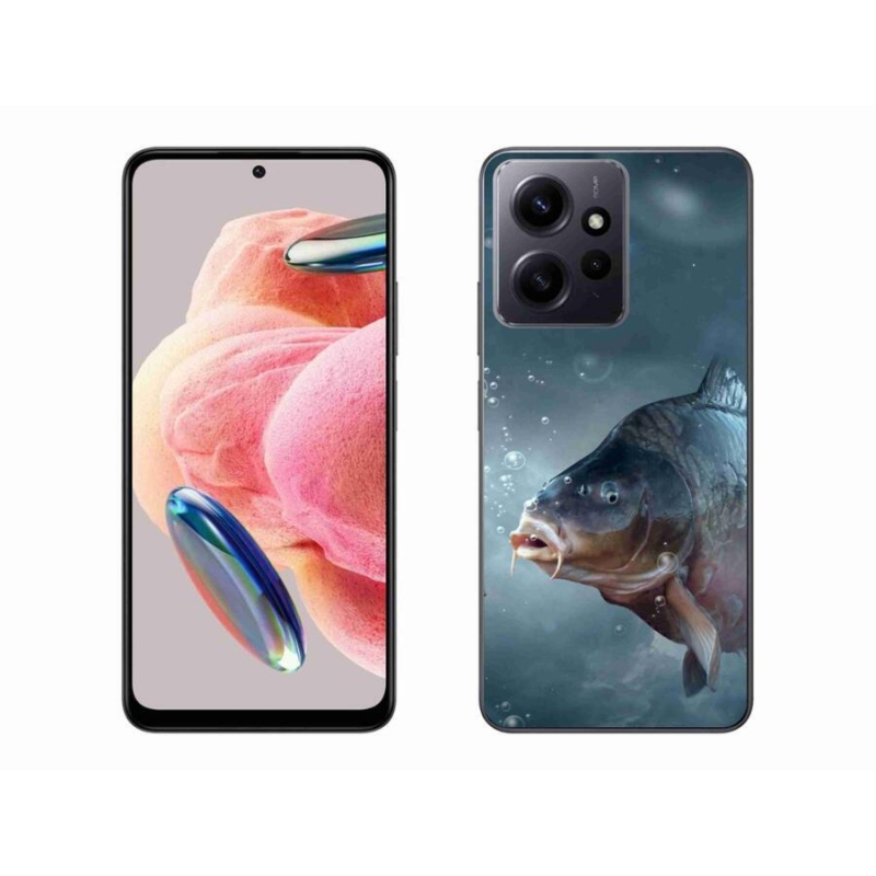 Gél borítás mmCase a Xiaomi Redmi Note 12 4G-hez - ponty és buborékok