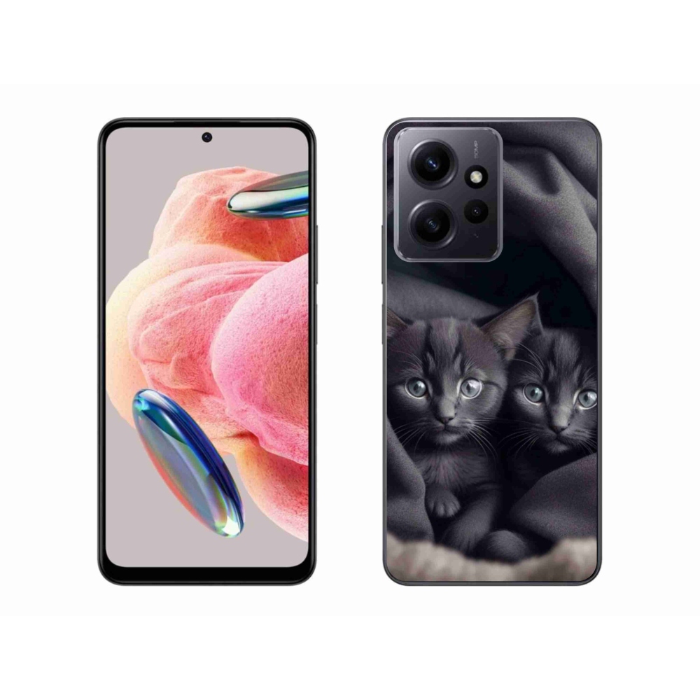 Gél borítás mmCase a Xiaomi Redmi Note 12 4G - cat duo számára