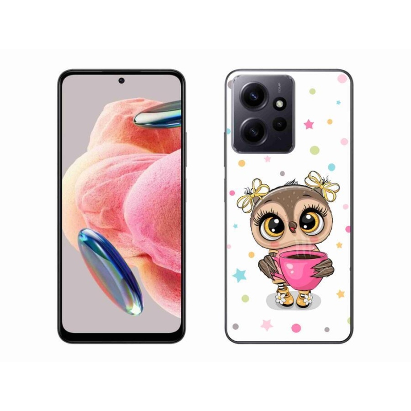 Gél borítás mmCase a Xiaomi Redmi Note 12 4G-hez - rajzfilm bagoly