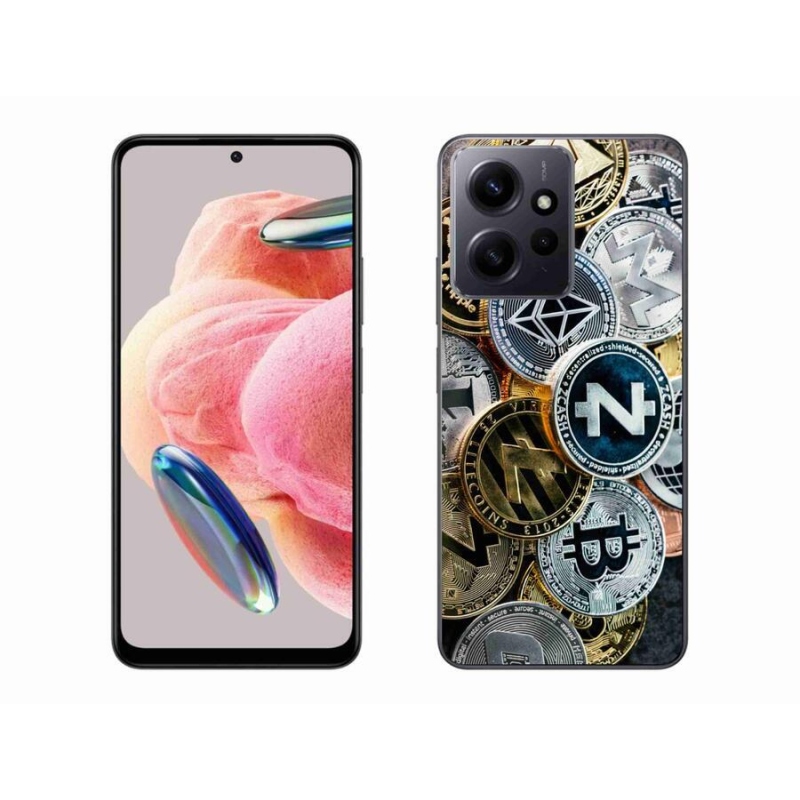 Gél borítás mmCase a Xiaomi Redmi Note 12 4G számára - kriptovaluták
