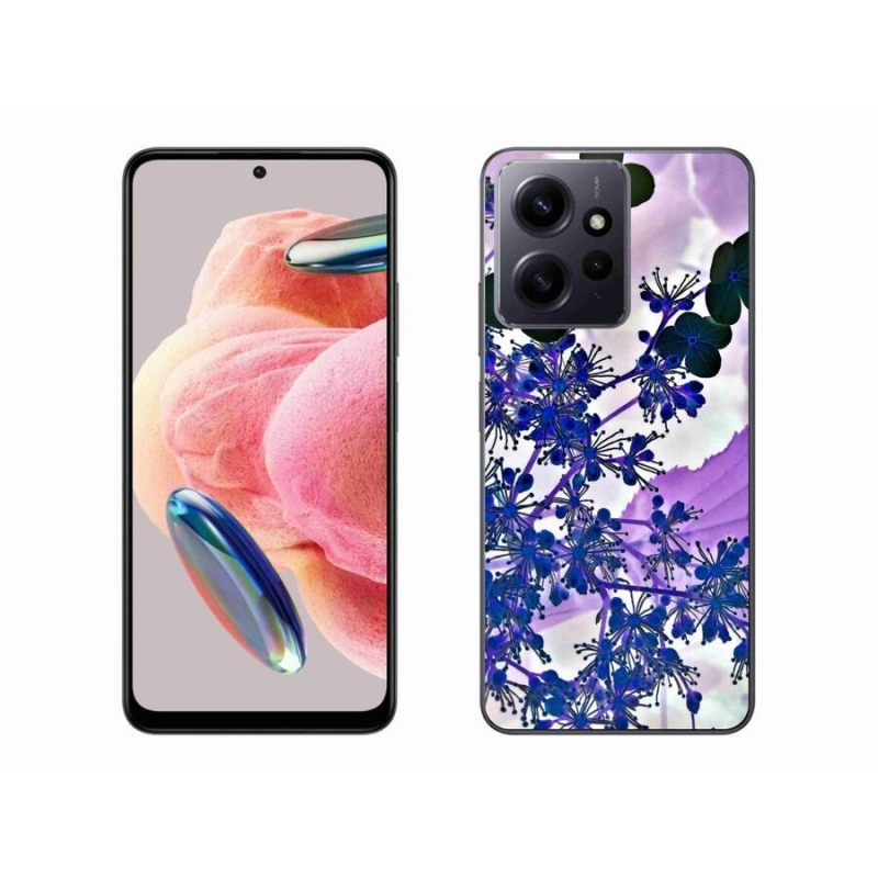 Gél borítás mmCase a Xiaomi Redmi Note 12 4G-hez - hortenzia virág