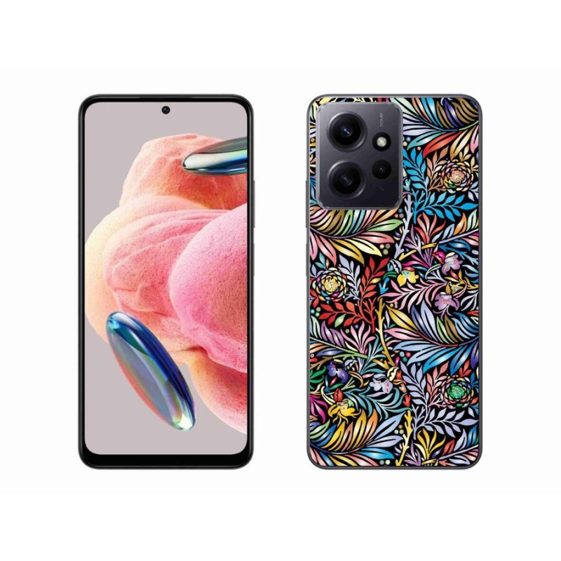 Gél borító mmCase a Xiaomi Redmi Note 12 4G-hez - virágok 5