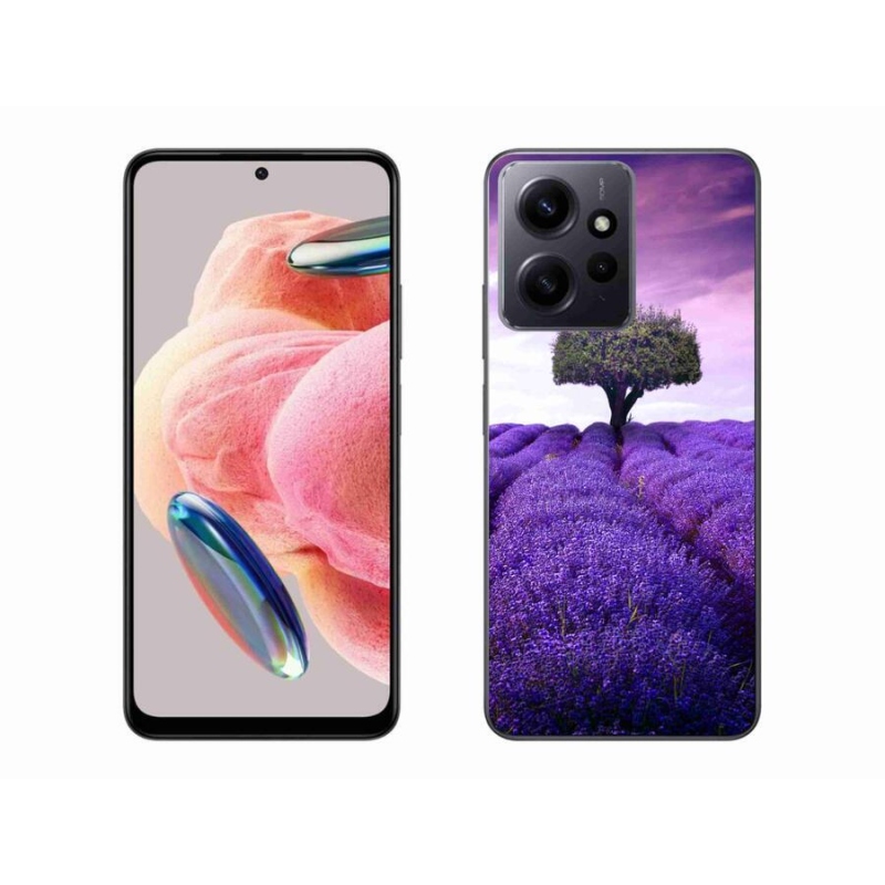 Zselés borítás mmCase a Xiaomi Redmi Note 12 4G-hez - levendula rét
