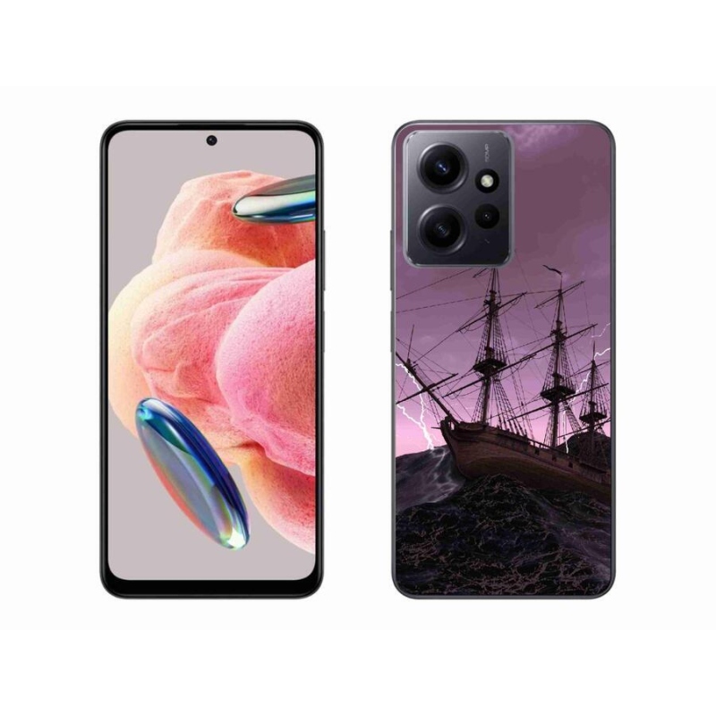 Gél borítás mmCase a Xiaomi Redmi Note 12 4G-hez - hajó a viharban