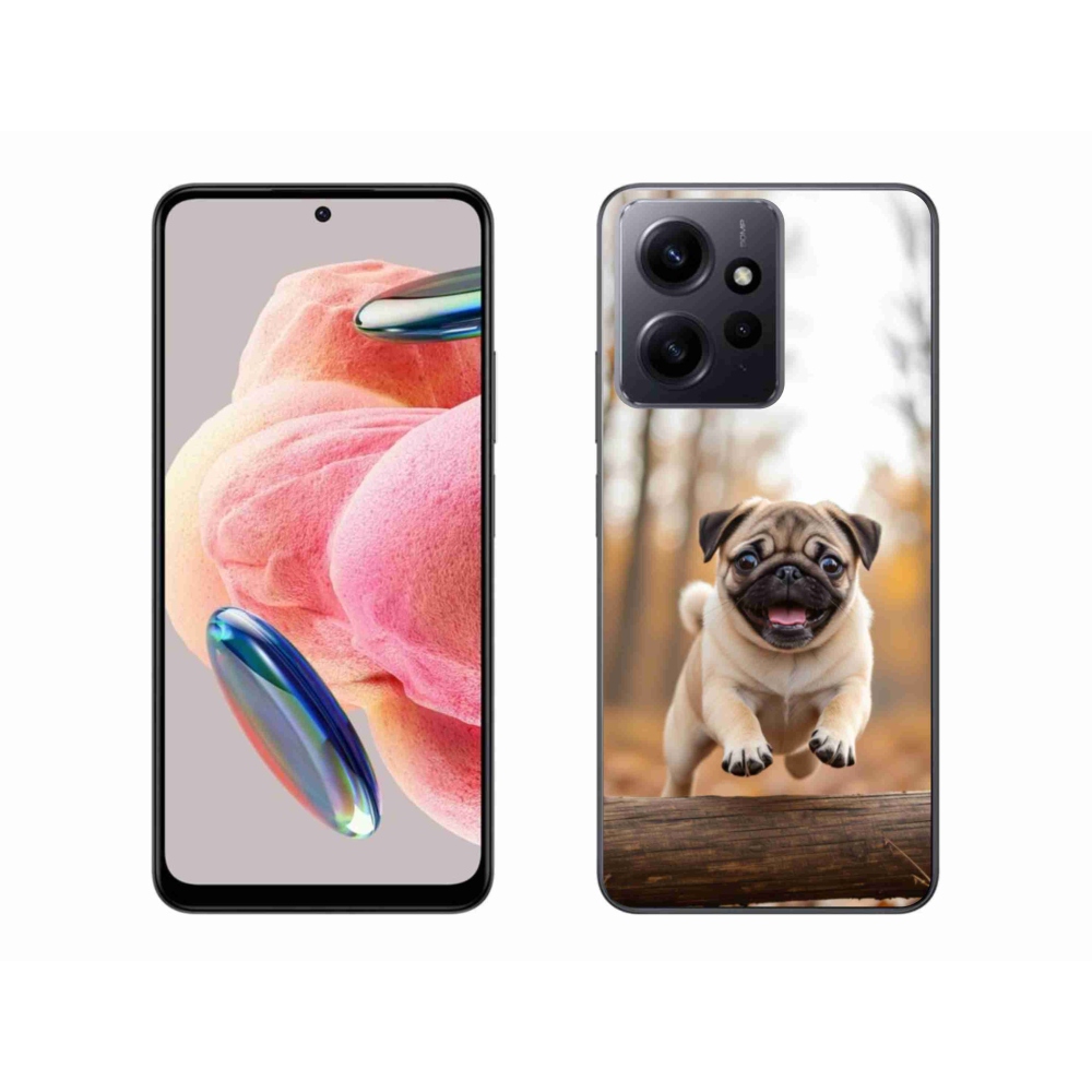 Gél borítás mmCase a Xiaomi Redmi Note 12 4G-hez - mopsz 2